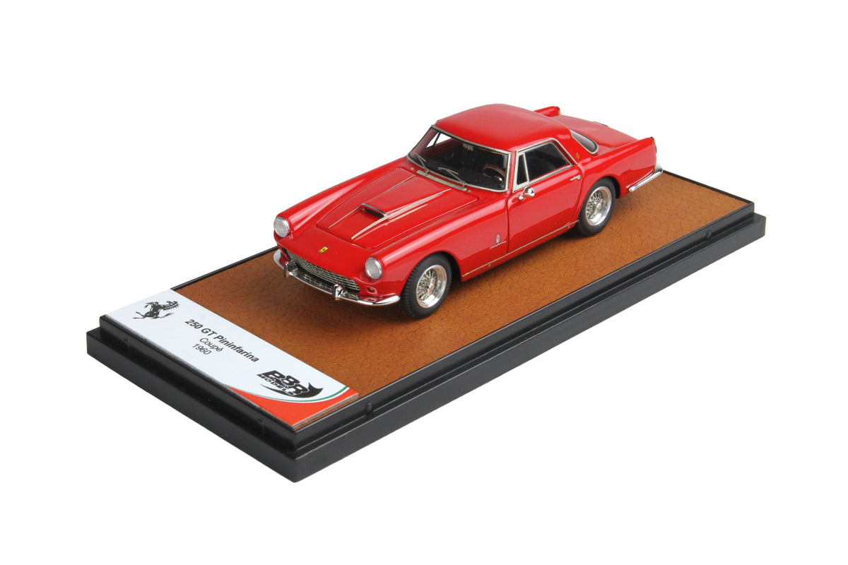 FERRARI 250 GT PININFARINA COUPE 1960 ROSSO 1:43 - BBR Models - BBR258D