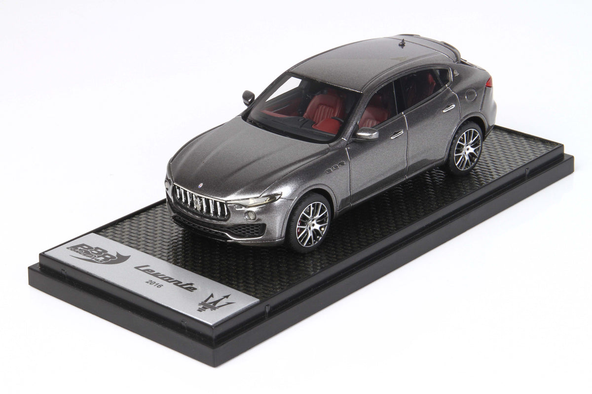 MASERATI LEVANTE 2016 GRIGIO MARATEA 1:43 - BBR Models - BBRC172C