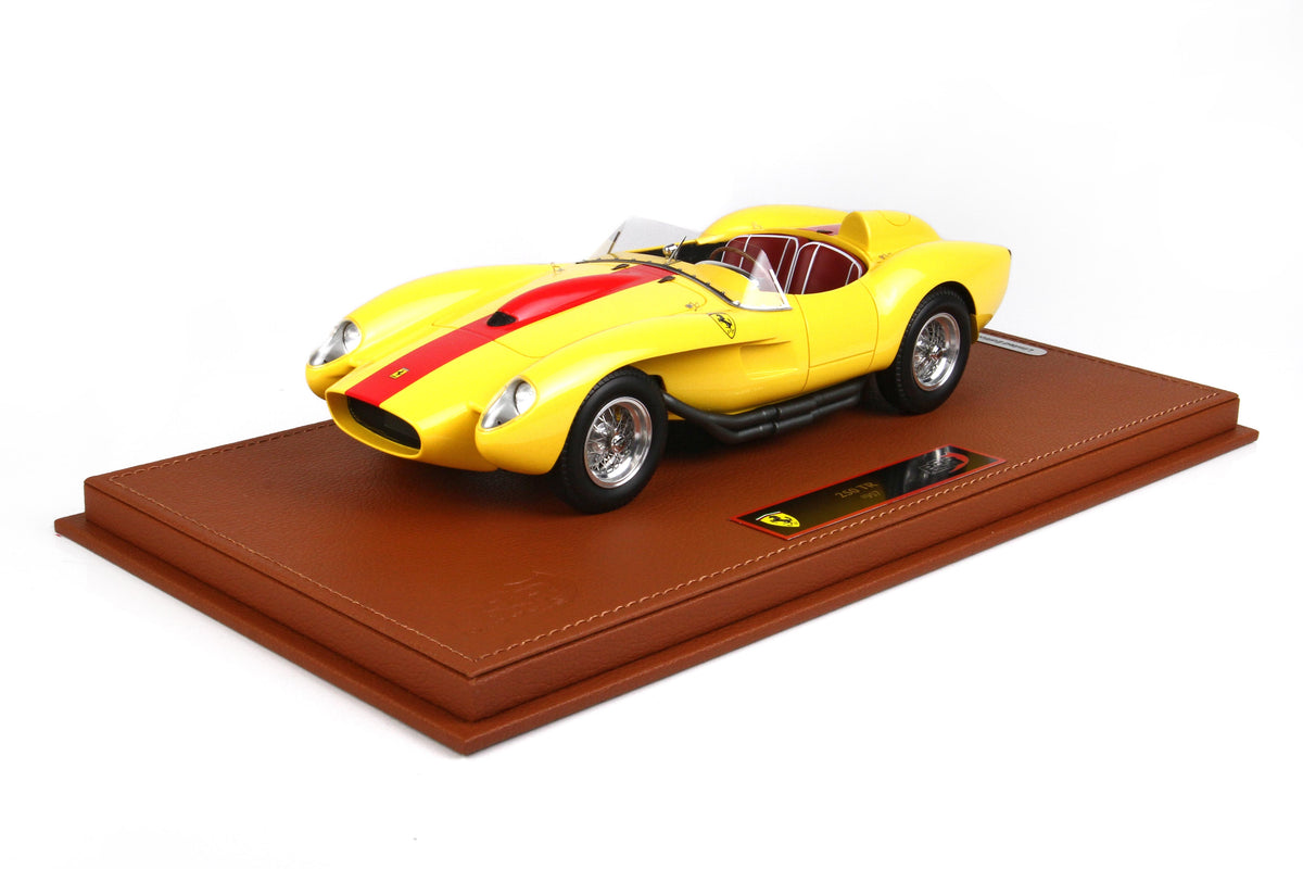 FERRARI 250 TESTAROSSA 1957 GIALLO 1:18 - BBR Models - BBRC1855B1