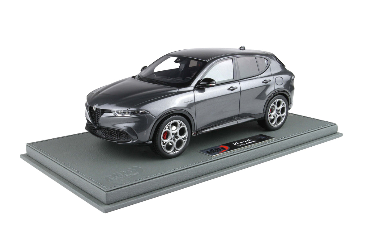 ALFA ROMEO TONALE VELOCE PLUG-IN HYBRID GRIGIO VESUVIO 1:18 - BBR Models - BBRC1856E