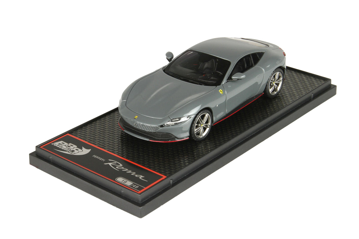 FERRARI ROMA 2019 GRIGIO MEDIO 1:43 - BBR Models - BBRC236N