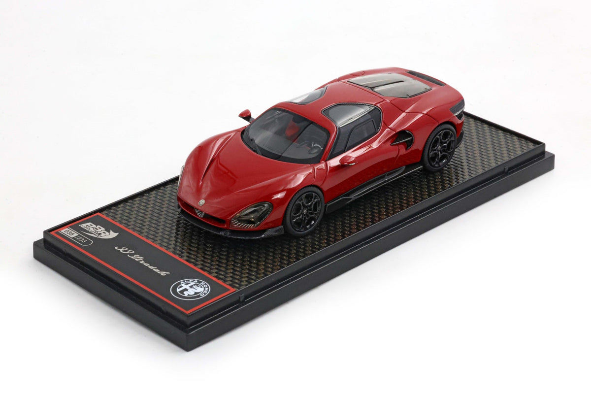 ALFA ROMEO 33 STRADALE ROSSO ALFA 1:43 - BBR Models - BBRC317B