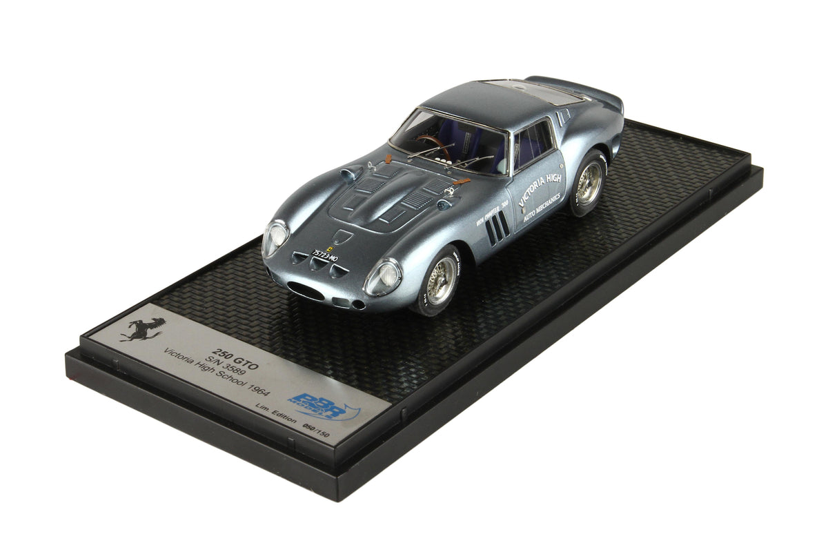 FERRARI 250 GTO S/N 3589 VICTORIA HIGH SCHOOL 1964 1:43 - BBR Models - CAR70A