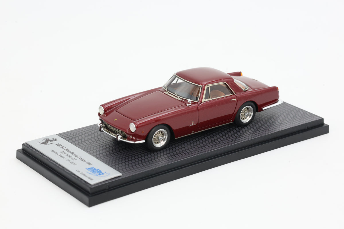 FERRARI 250 GT PININFARINA COUPE S/N 1987 GT BORDEAUX SPORTS CLASSIC - UK 2018 1:43 - BBR Models - CAR97B