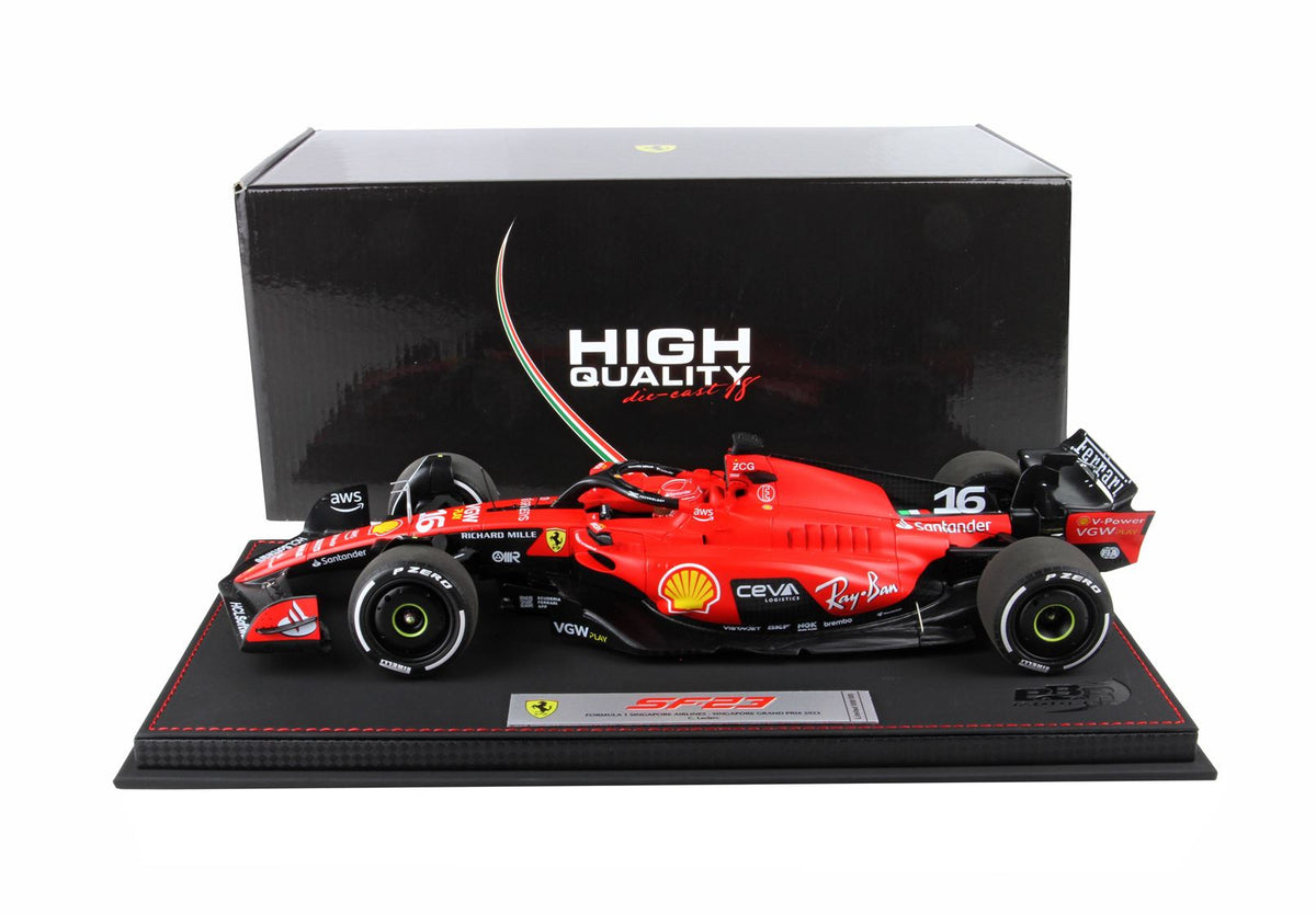 Ferrari - F1 SF23 n.16 (2023) 1:18 - Charles Leclerc - Singapore 