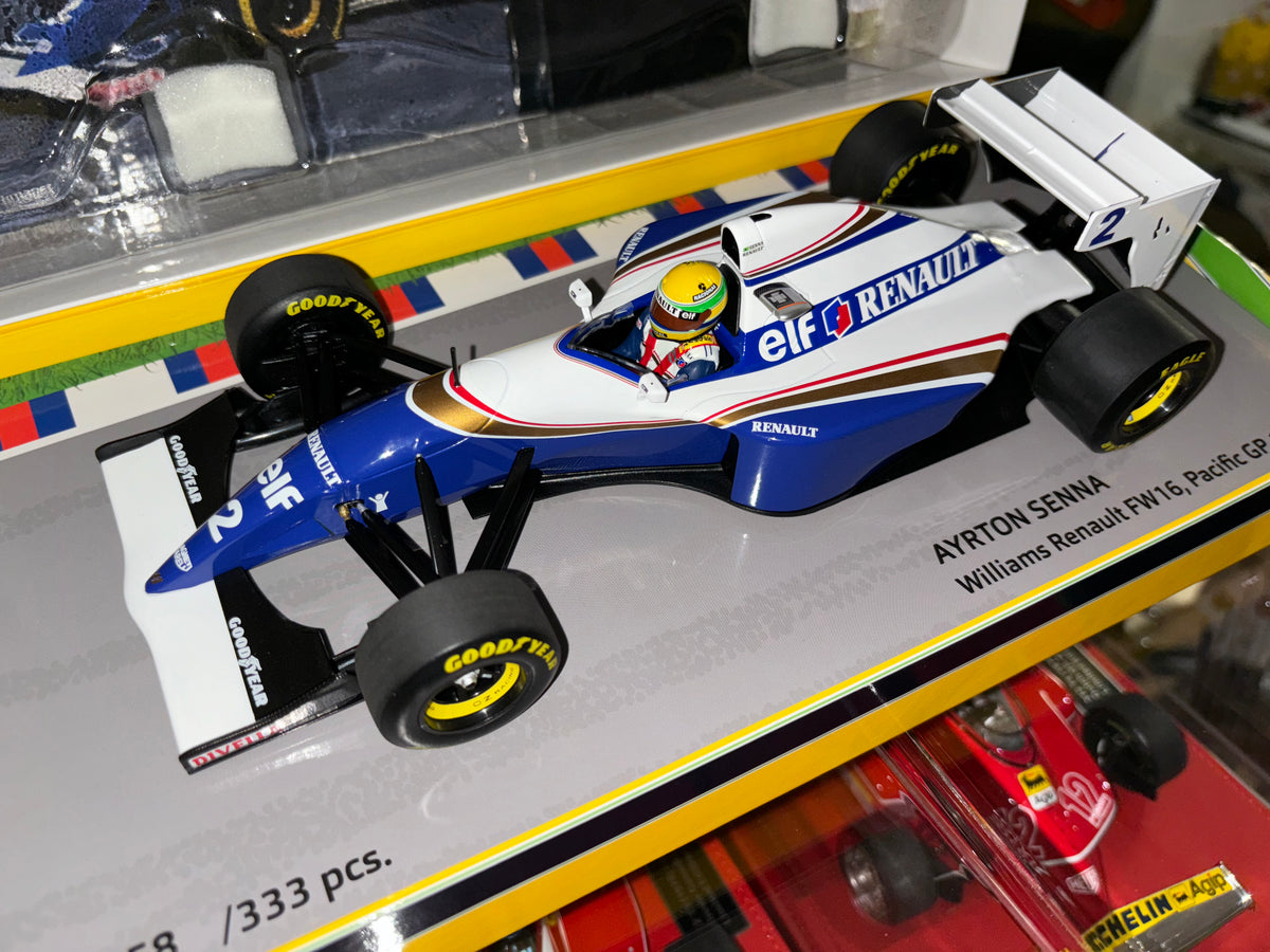 Williams FW16 n.2 (1994) 1:18 - Ayrton Senna - Pacific GP