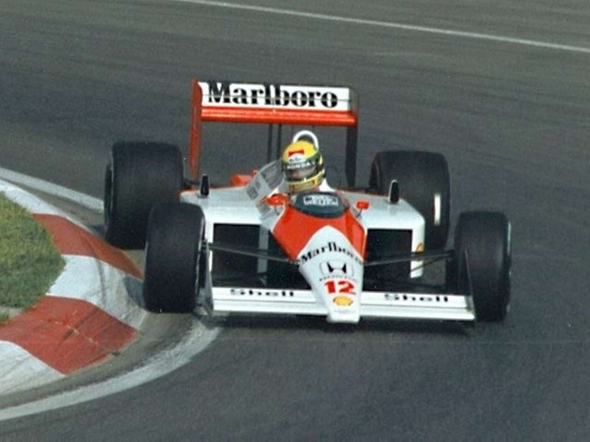 McLaren MP4/4 n°12 (1988) 1:18 - Ayrton Senna - Pole Position