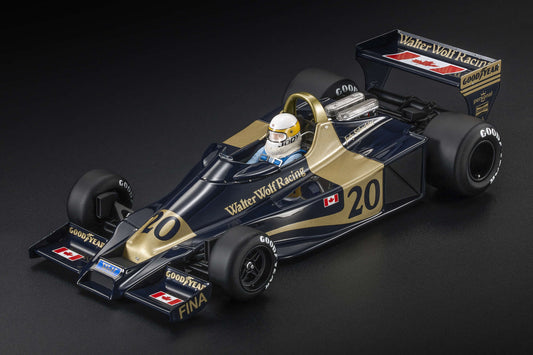 Wolf - WR1 n°20 (1977) 1:18 - Jody Scheckter - Winner Argentine GP - With Driver - GP137AWD - GP Replicas