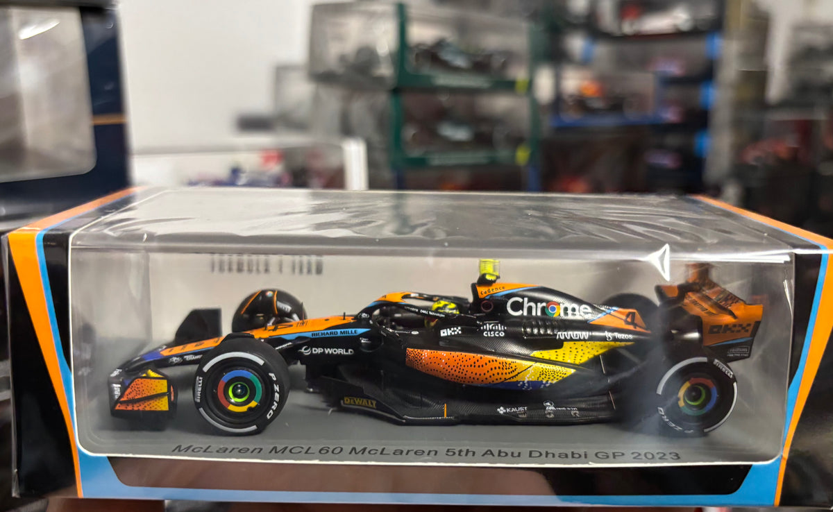 LINAパパ専用　マクラーレン　2024年カラー　ランチボックスボディ Solido 1:18 Lando Norris McLaren MCL60 #4 Monaco GP Formula
