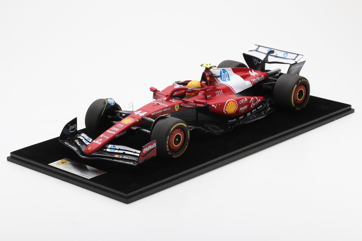 Ferrari - F1 SF-25 n°44 (2025) 1:12 - Lewis Hamilton - Winner China GP Sprint Race - With Showcase - LS1215 - Looksmart