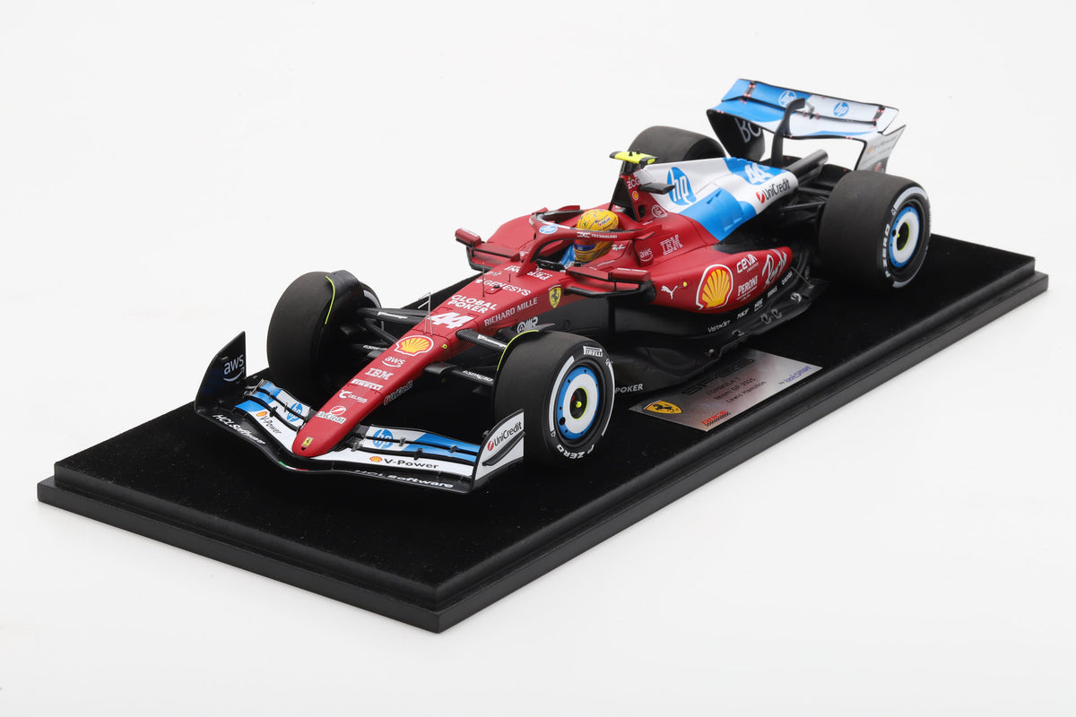 Ferrari - F1 SF-25 n°44 (2025) 1:18 - Lewis Hamilton - Miami GP - With Showcase - LS18F1077 - Looksmart
