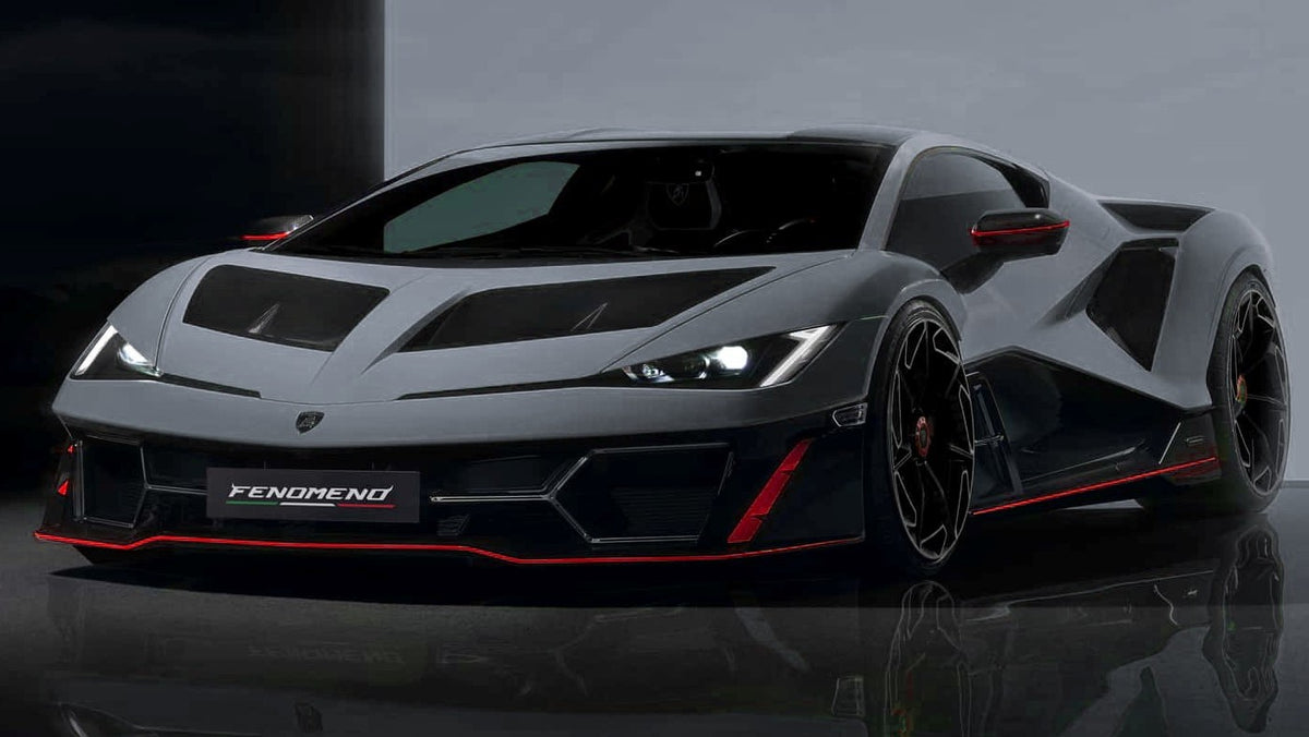 LAMBORGHINI FENOMENO GRIGIO ACHESO MATT 1:43 - Looksmart - LS567B