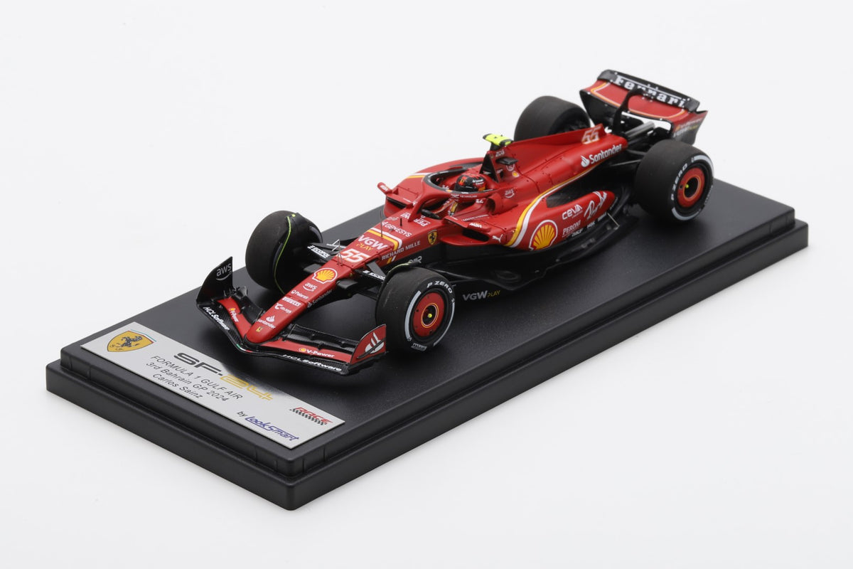 Ferrari - F1 SF24 n.55 (2023) 1:43 - Carlos Sainz - Bahrain GP - Looks –  Triple Crown ModelStore