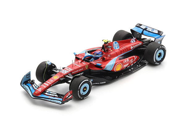 Ferrari - F1 SF-24 n°55 (2024) 1:43 - Carlos Sainz - 5th Miami GP - Blue Livery - Looksmart