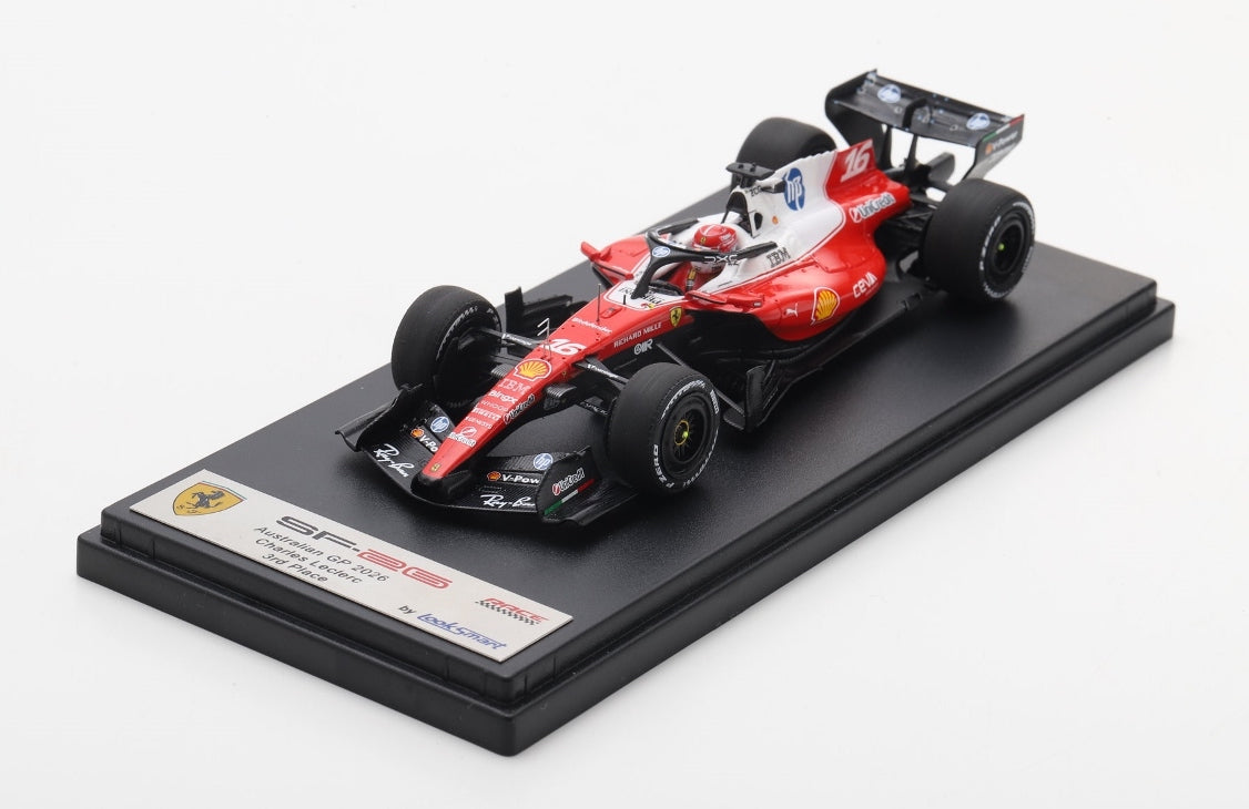 FERRARI SF-26 N.16 3rd AUSTRALIAN GP 2026 CHARLES LECLERC 1:43 - Looksmart - LSF1080