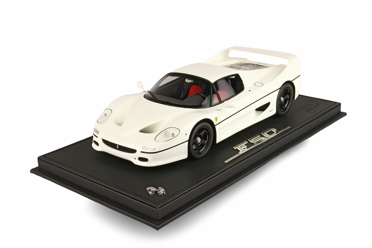 FERRARI F50 COUPE 1995 AVUS WHITE 100 1:18 - BBR Models - P18189F1