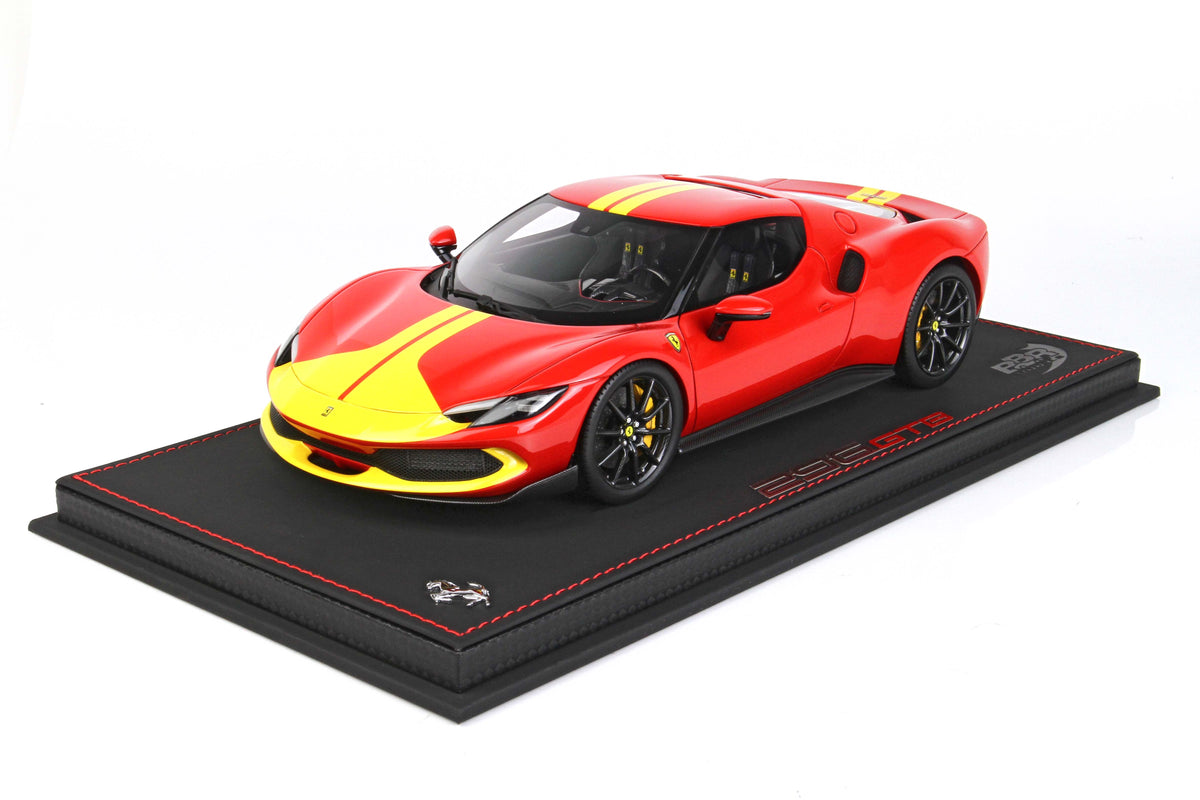 FERRARI 296 GTB ASSETTO FIORANO ROSSO CORSA 322 1:18 - BBR Models - P18211D1