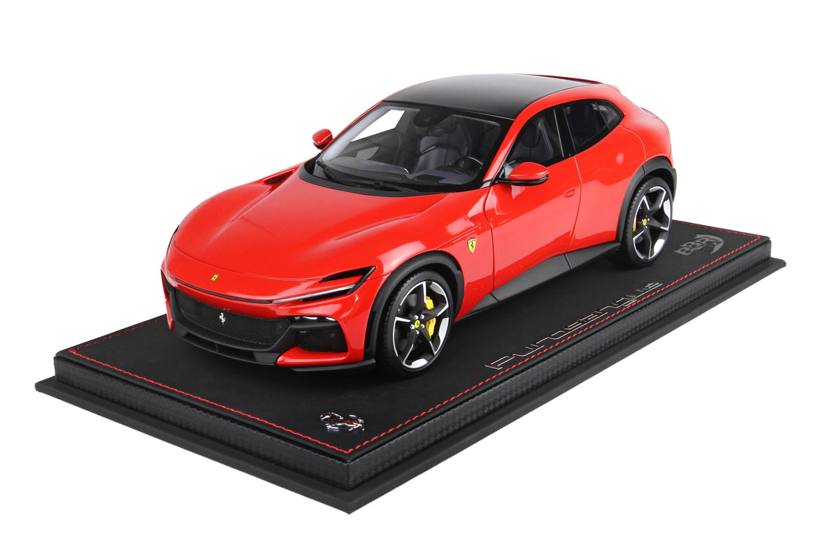FERRARI PUROSANGUE ROSSO CORSA 322 TETTO FIBRA CARBONIO 1:18 - BBR Models - P18219BCF
