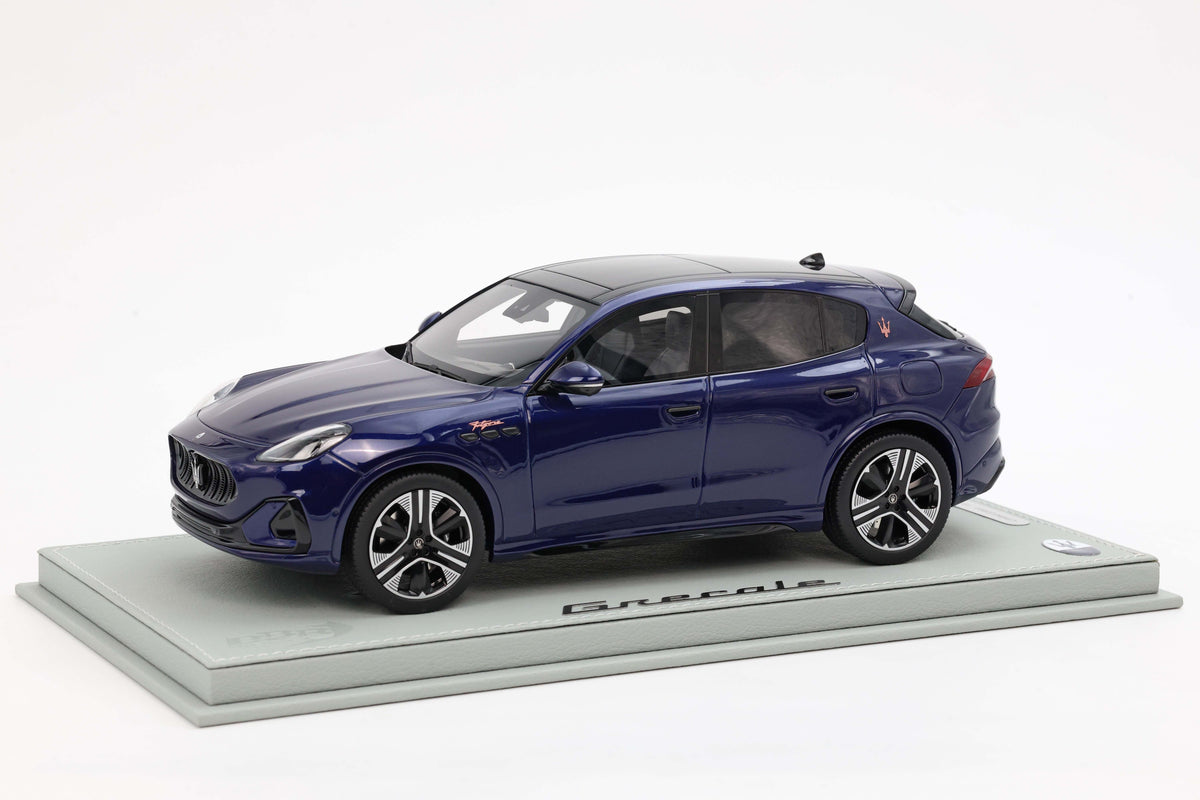 MASERATI GRECALE FOLGORE 2022 BLU INTENSO 1:18 - BBR Models - P18243B