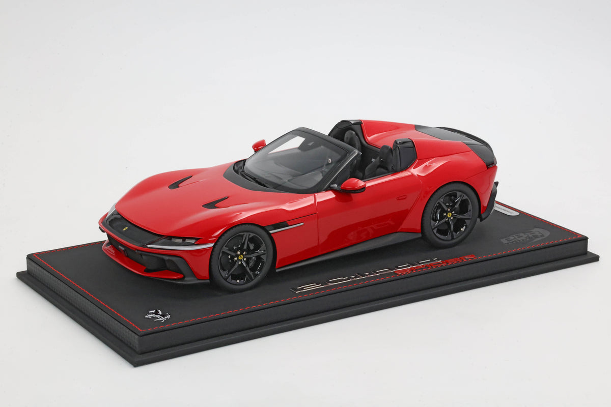 FERRARI 12CILINDRI SPIDER ROSSO CORSA 1:18 - BBR Models - P18251A