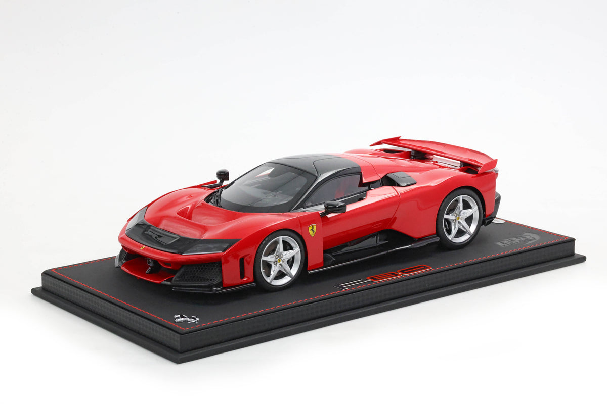 FERRARI F80 ROSSO CORSA - CERCHI SILVER 1:18 - BBR Models - P18253A