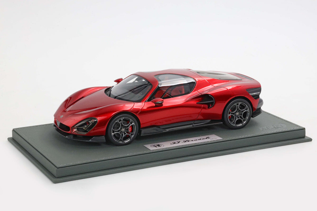ALFA ROMEO 33 STRADALE ROSSO VILLA D’ESTE 1:18 - BBR Models - P18264A
