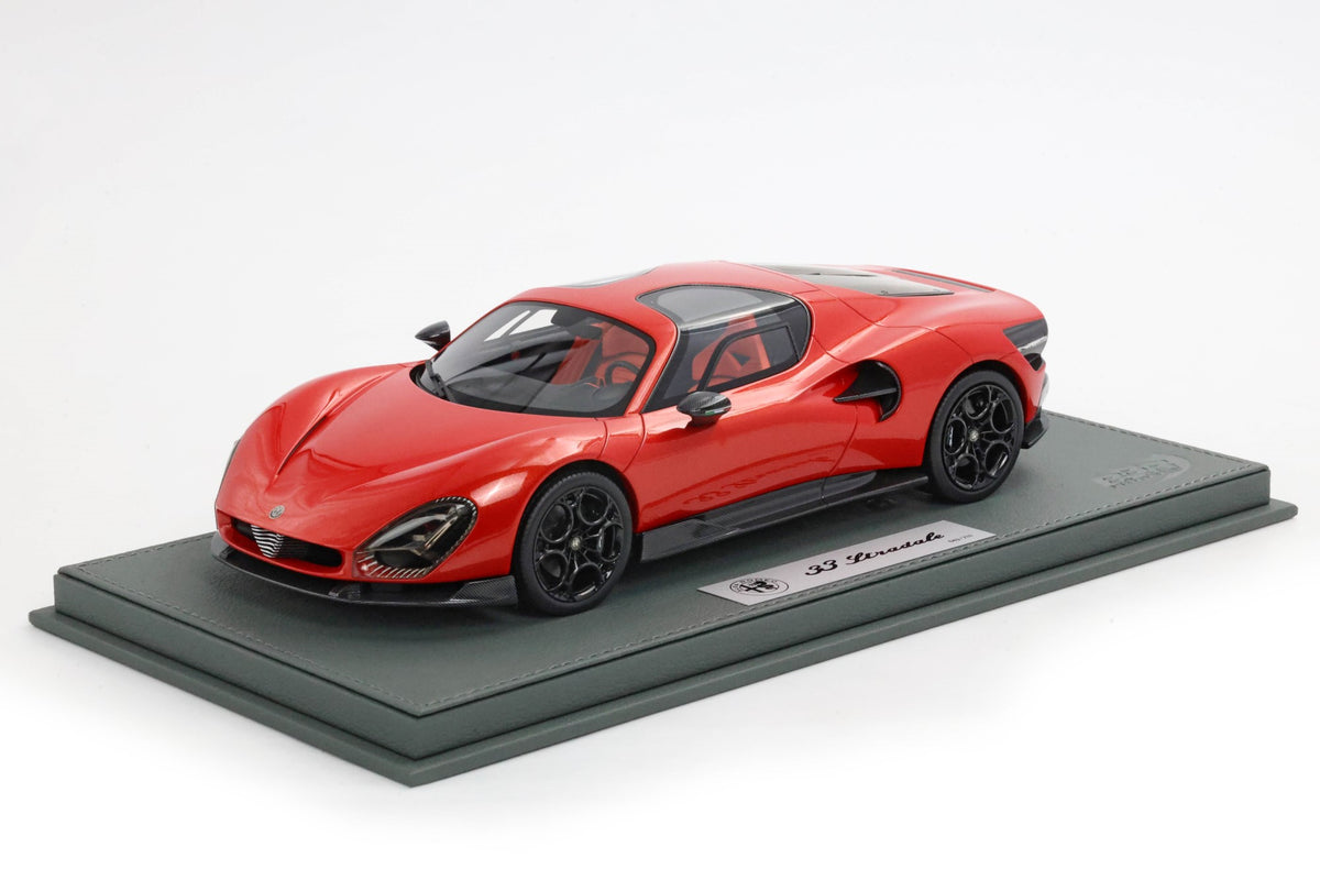 ALFA ROMEO 33 STRADALE ARANCIONE ULTIMI PEZZI 1:18 - BBR Models - P18264C