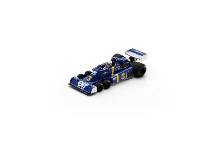 TYRRELL P34 N°3 4th GP Belgian1976 Jody Scheckter 1:43 - Spark - S7305