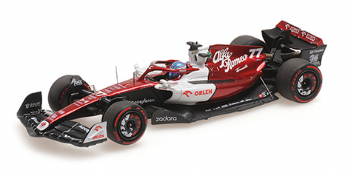 Alfa Romeo F1 C42 n.77 (2022) 1:43 - 6th Bahrain GP - Valtteri Bottas