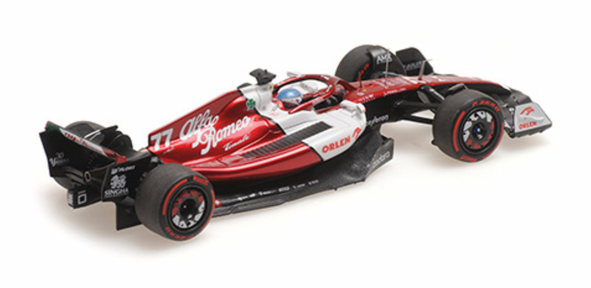 Alfa Romeo F1 C42 n.77 (2022) 1:43 - 6th Bahrain GP - Valtteri