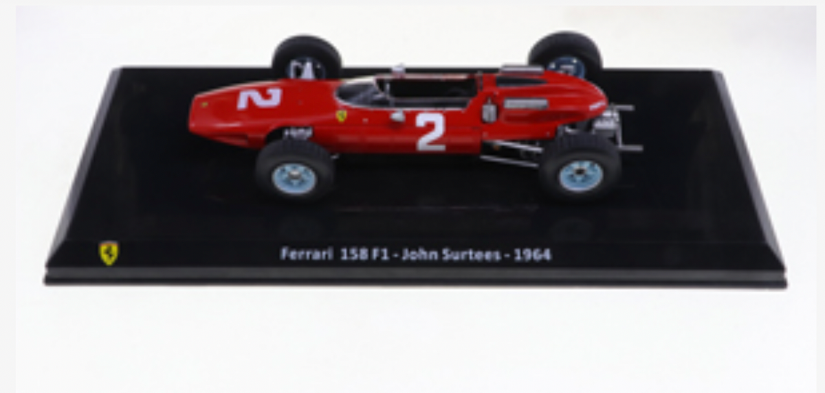 F1 FERRARI 158 JOHN SURTEES DE 1964 AU 1/18 SCALE LOOKSMART LS18RC08