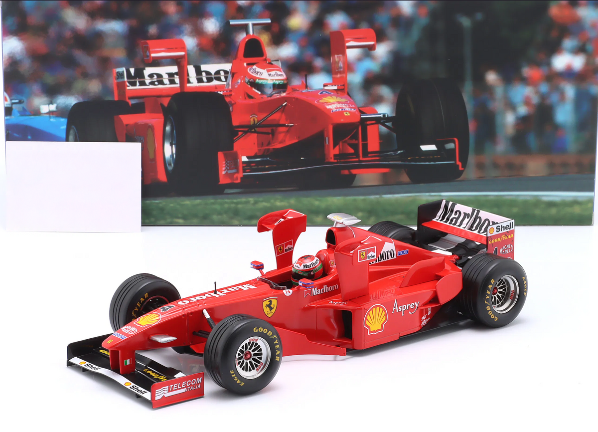 Ferrari - F300 (1998) 1:18 - Eddie Irvine Imola Tower Wings - Werk83