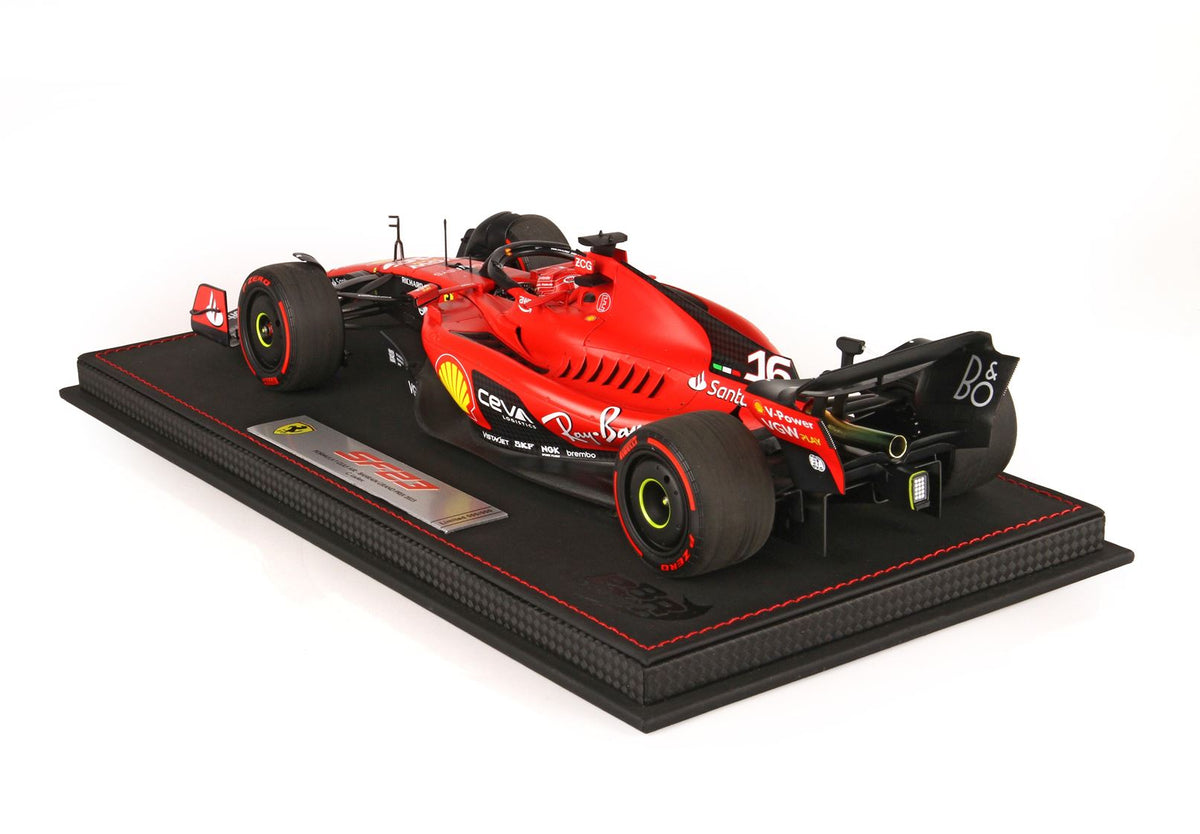 Ferrari SF-23 Bahrain GP 2023 (With Showcase) 1:18 - CHARLES