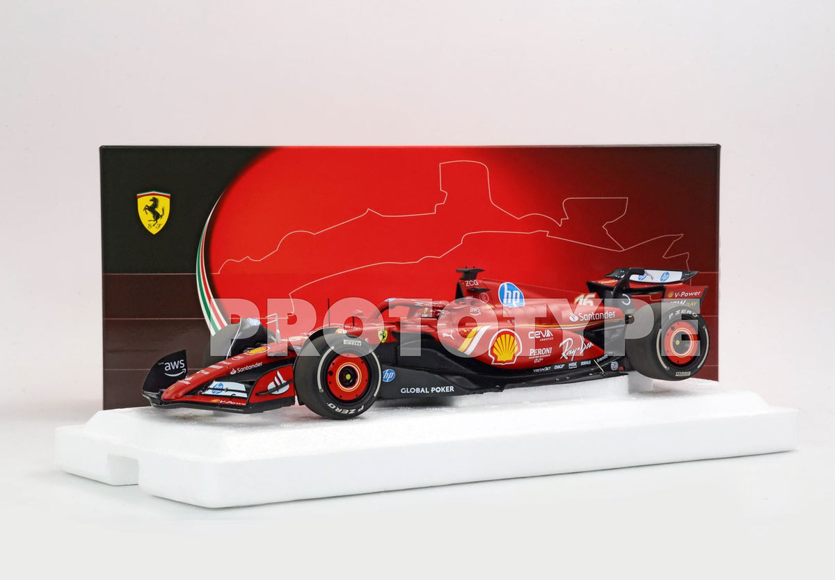 Ferrari - F1 SF-24 n°16 (2024) 1:18 - Winner Austin GP Polyfoam - Charles Leclerc - BBR