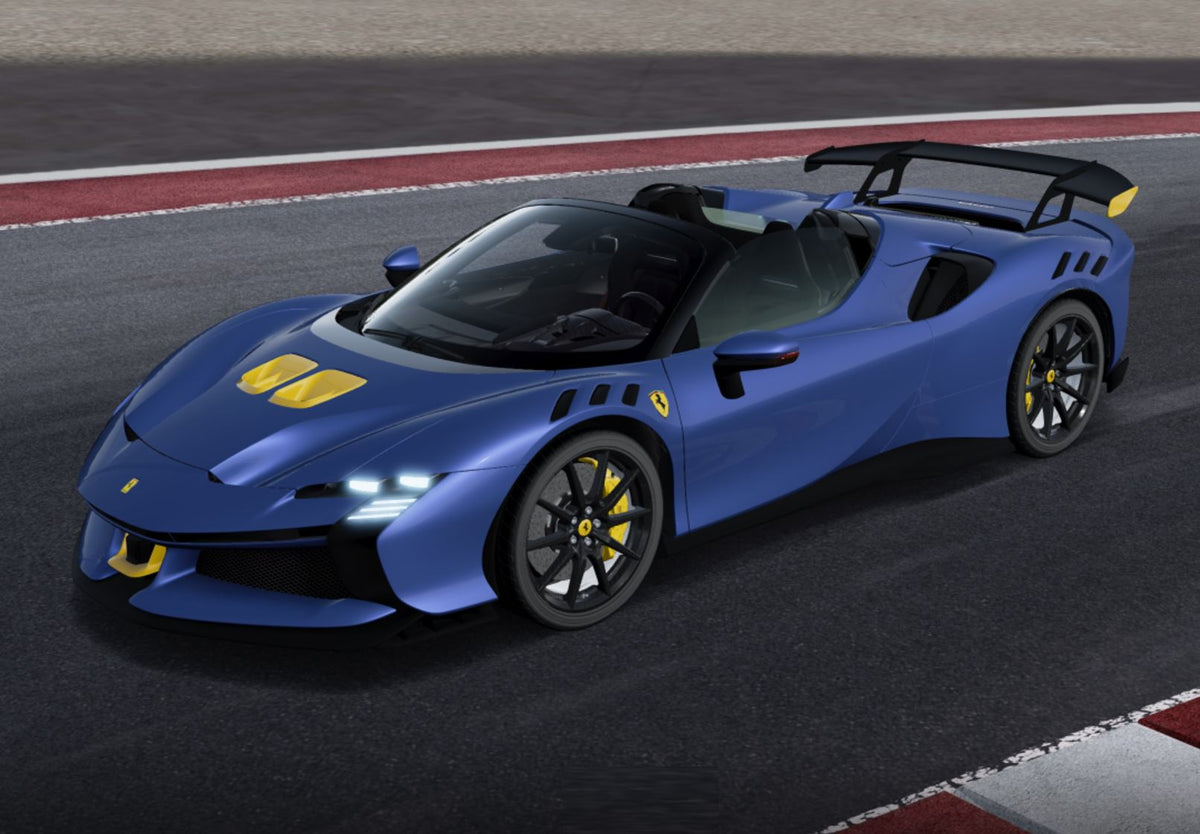 Ferrari - SF90 XX - 1:18 - Spider Blu Elettrico - With Showcase 
