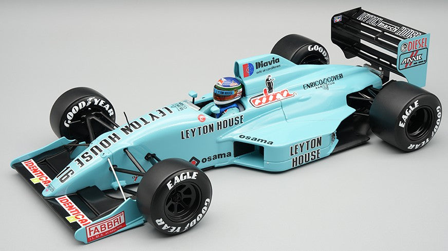 MARCH 881 N.16 BELGIUM GP 1988 IVAN CAPELLI W/DRIVER 1:18 - Tecnomodel - TMD18424A