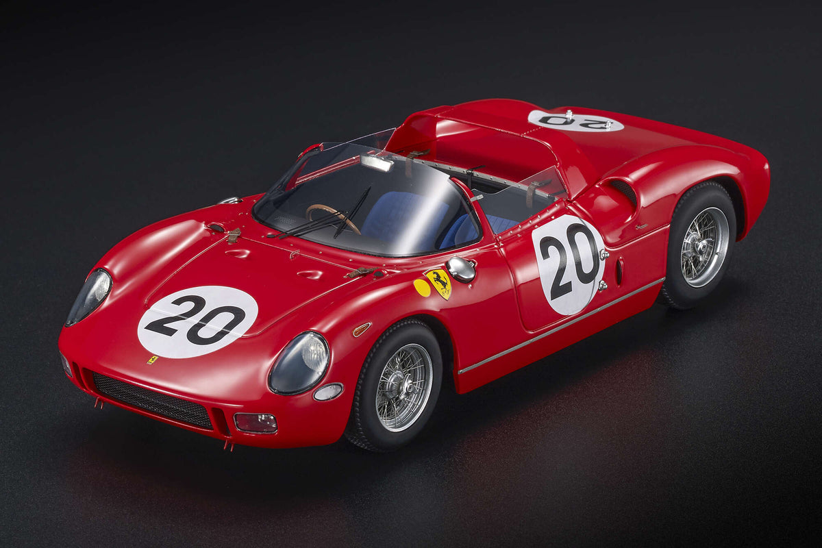 FERRARI 275 P- TOP153A N. - Vaccarella / J. Guichet - Winner 24 hours of Le Mans 1964 - Top Marques