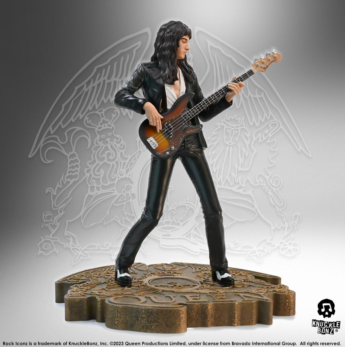 Queen Rock Iconz Statue - John Deacon II (Sheer Heart Attack Era) 23 cm