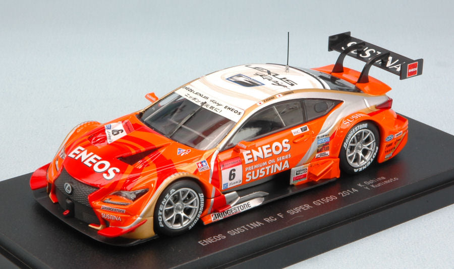 LEXUS RC F N.6 7th SUPER GT500 2014 K.OSHIMA-Y.KUNIMOTO 1:43