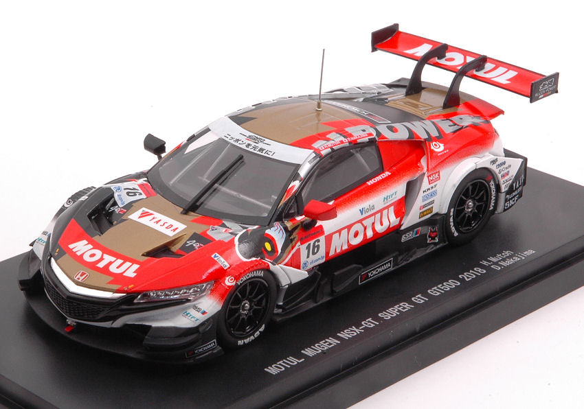 HONDA MOTUL NSX-GT N.16 SUPER GT500 2018 H.MUTOH-D.NAKAJIMA 1:43