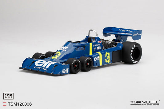 Tyrrell P34 1:12 #3 1976 - Jody Scheckter Swedish GP Winner - TSM
