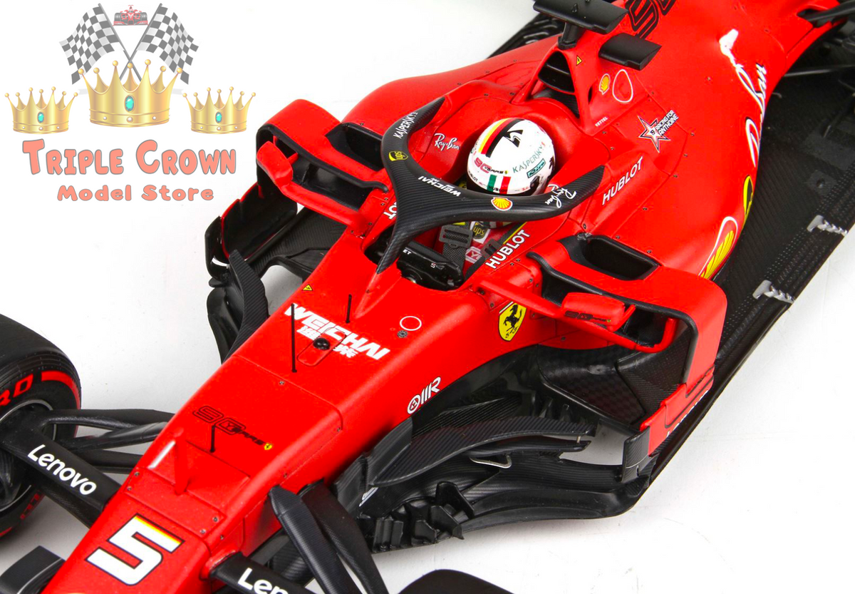 BBR Models 1:18 Charles Leclerc Ferrari SF90 #16 5th