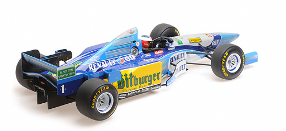 Benetton - F1 Renault B195 n° 1 (1995) 1:12 - Michael Schumacher - Win