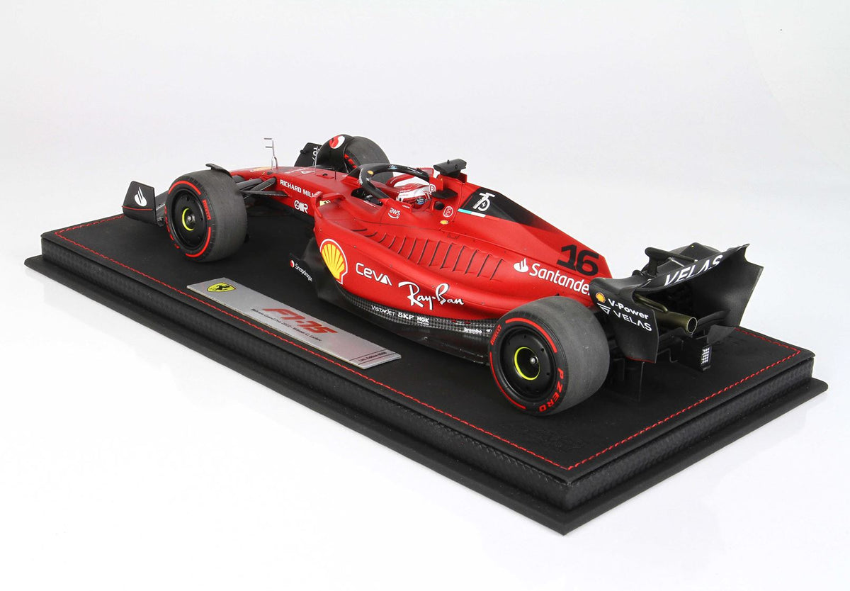 Ferrari F1-75 1:18 - Charles Leclerc - Winner Bahrain GP - 2022 - W/Sh