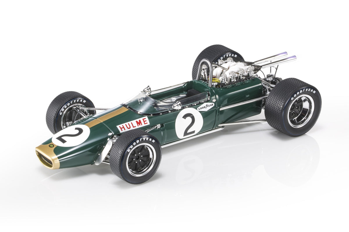 DENIS 1967年 激レア　日本未発売　F1マシンコレクション　BRABHAM　BT24 HULME CAR 1 FORMULA 1:43) (SCALE 1967 BT24 BRABHAM ミニカー