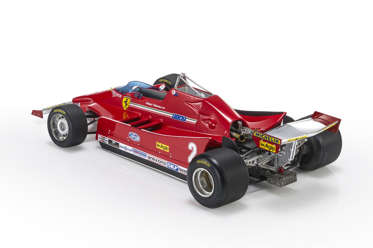 Ferrari 126 C (1980) F1 1:18 - Gilles Villeneuve- GP Replicas