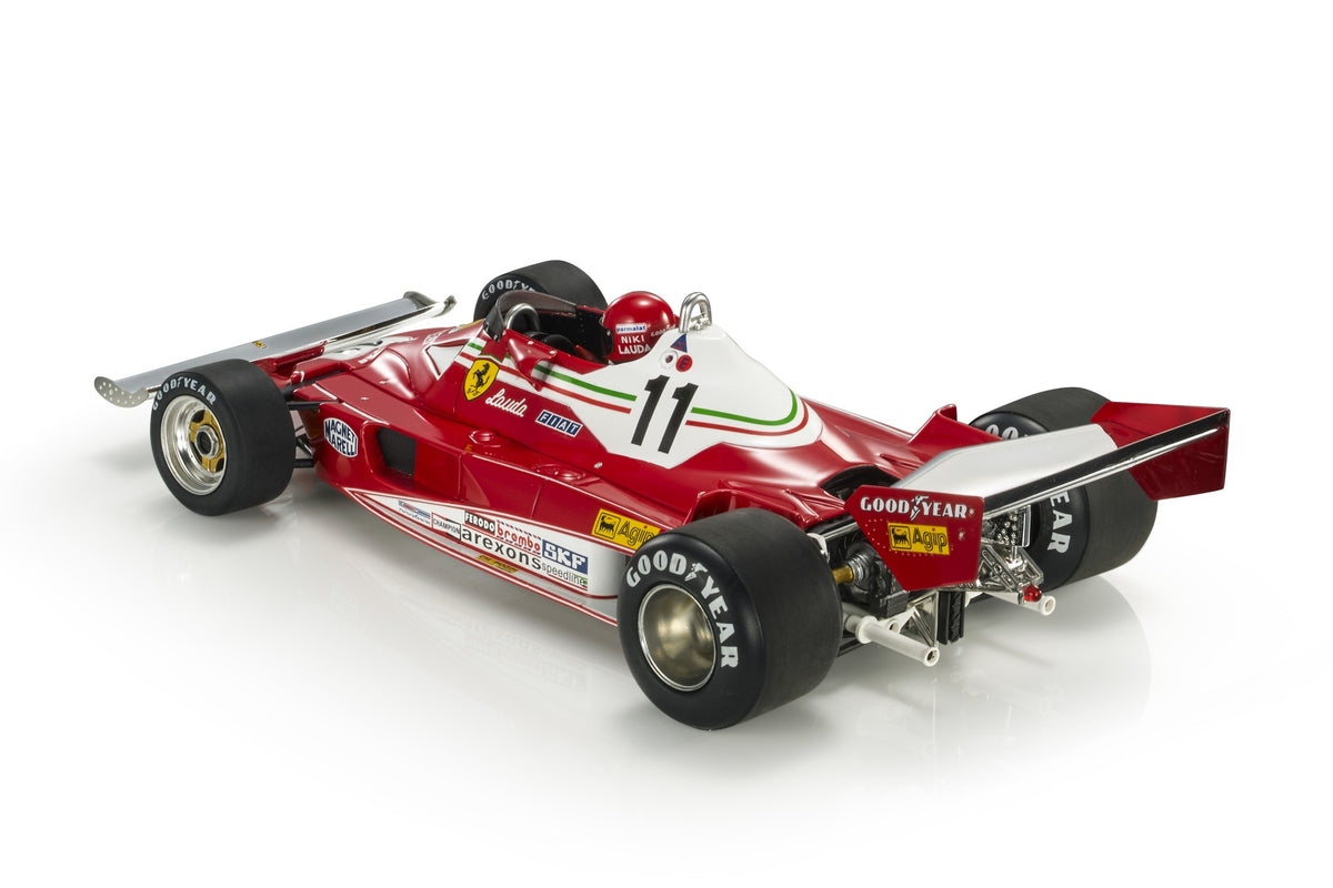 Ferrari 312T2 1:18 - Niki Lauda World Champion 1977 w/driver MONACO GP