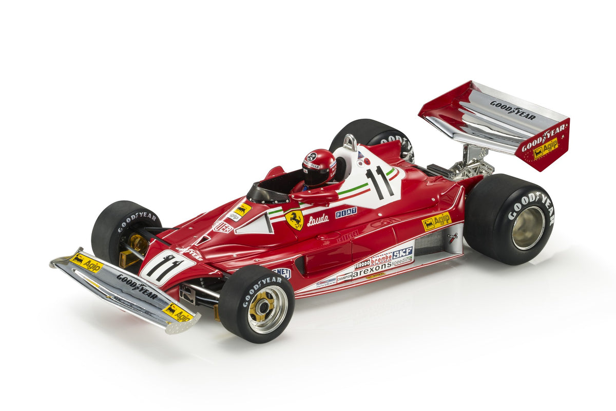 Ferrari 312T2 1:18 - Niki Lauda World Champion 1977 w/driver MONACO GP