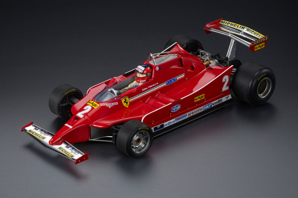 Ferrari - F1 126C n.2 (1980) 1:18 - Gilles Villeneuve - Italy GP Monza