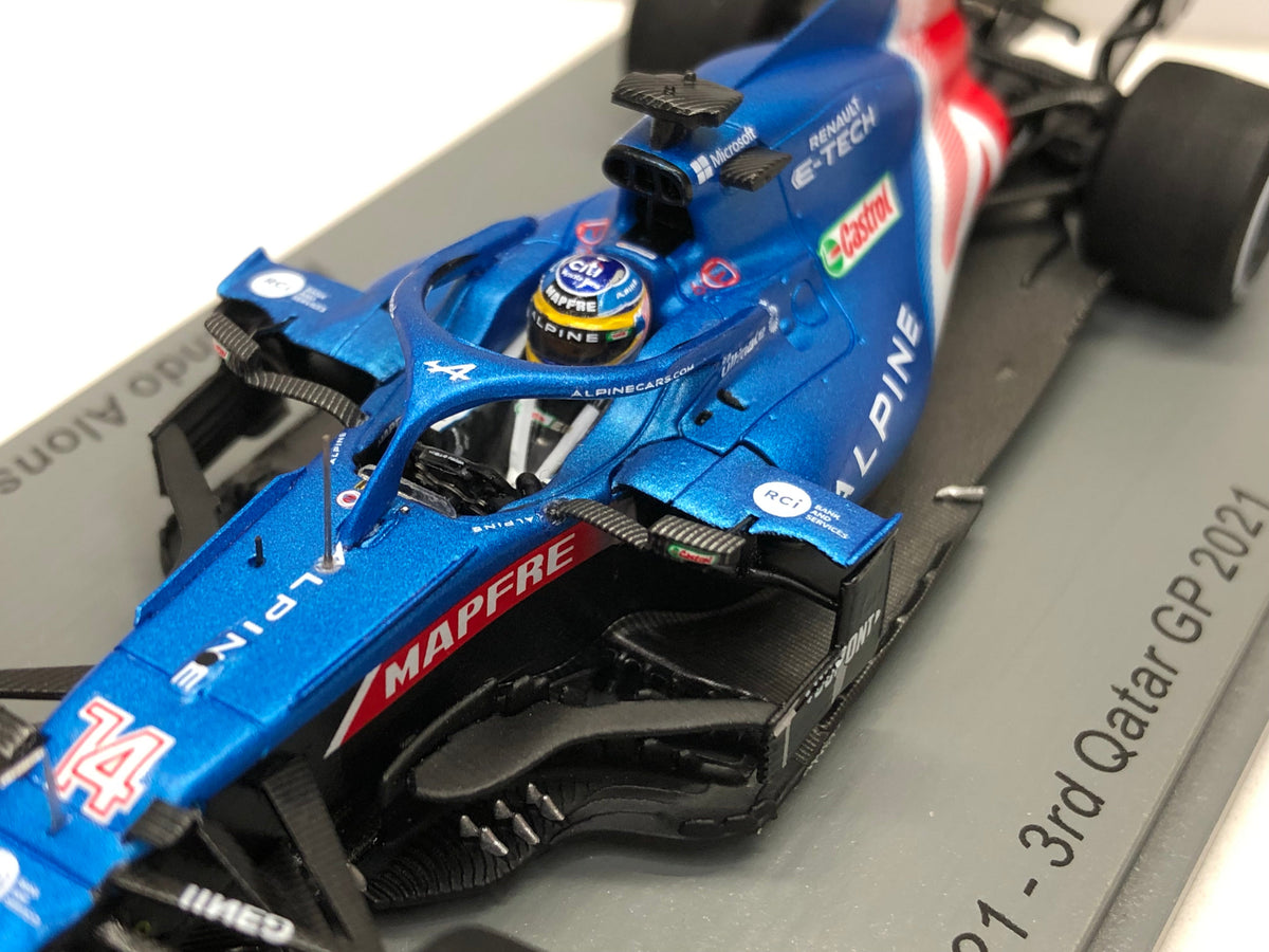 Alpine F1 Team A521 - Fernando Alonso - Qatar GP 2021- 3rd